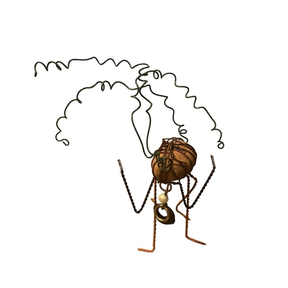 Wire Rock Handcrafted Ant Sculpture, Unknown Artist